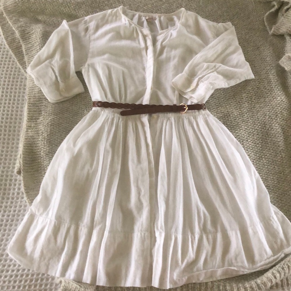 Gap cotton lined dress with pockets, sz 2